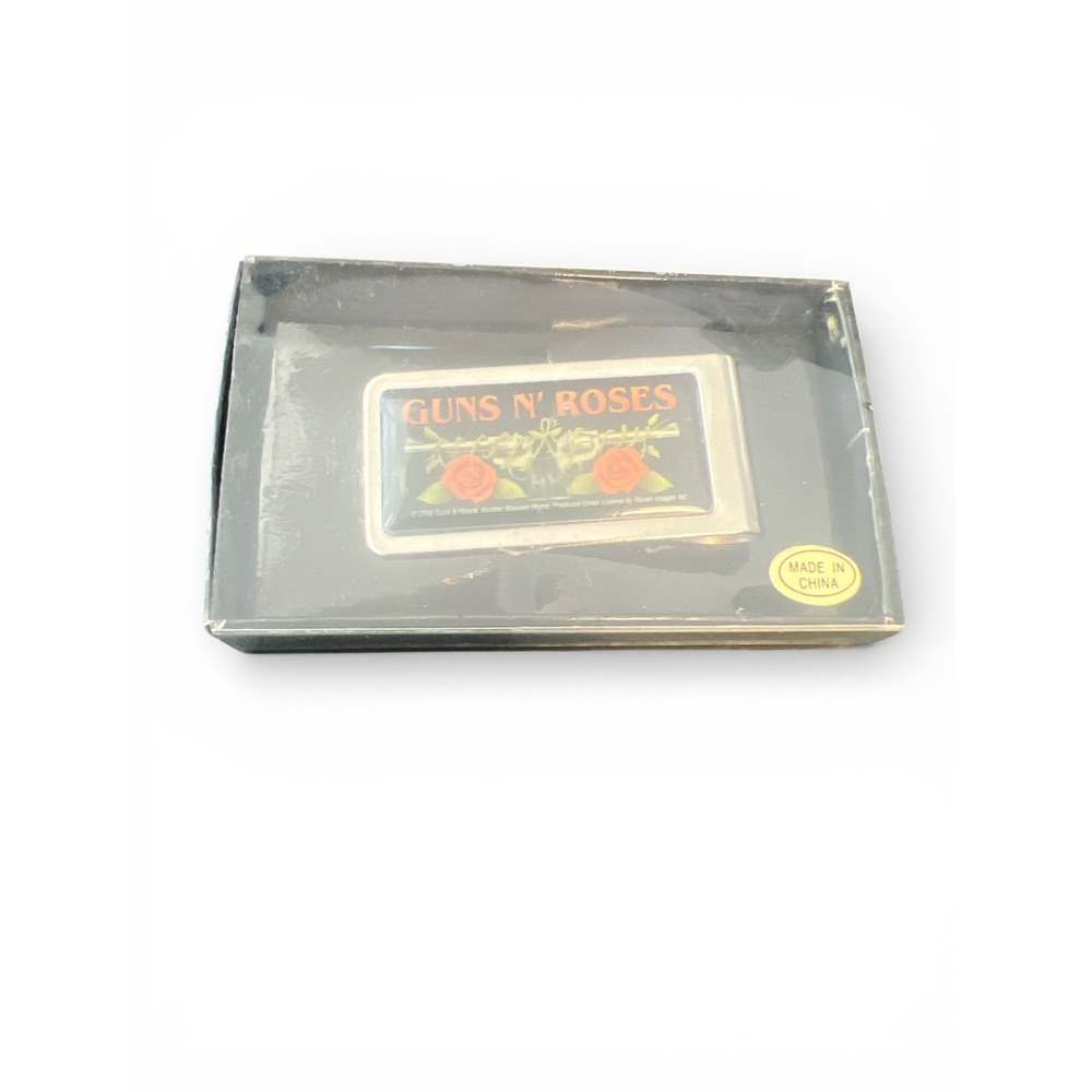 Guns N Roses 2006 Bravado Money Clip Official Raven Images Band Merch - Picture 2 of 4